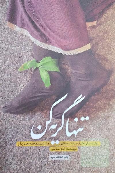 تنها گریه کن، زندگی اشرف سادات منتظری، مادر شهید محمد معماریان