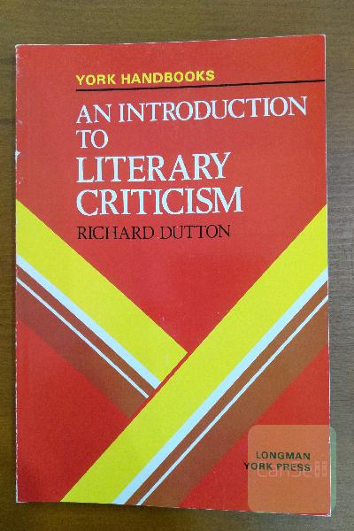an introduction to literary criticism 
