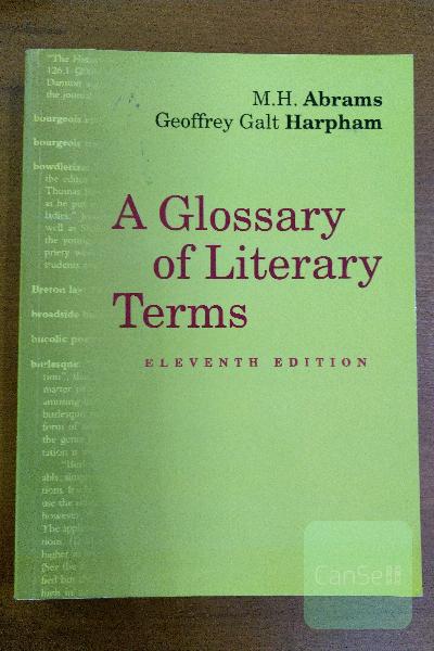 A glossary of literary terms 11th edition 