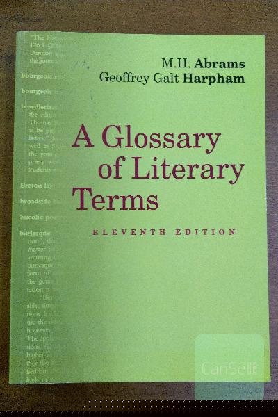 A glossary of literary terms 11th edition 