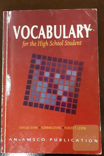 Vocabulary for the High School Student