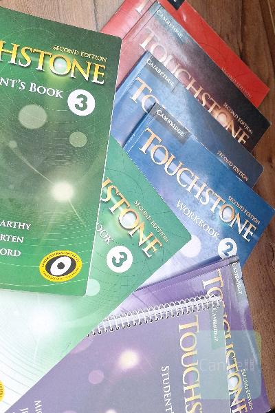 Touchstone 1,2,3,4: student's book and work book