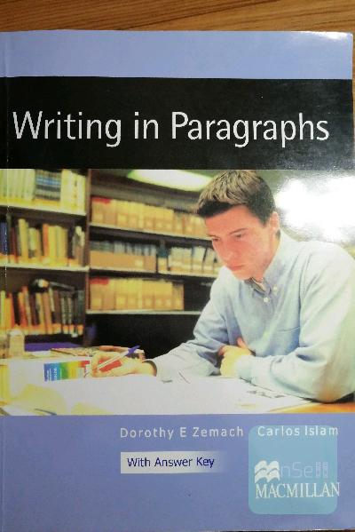 writing in paragraphs