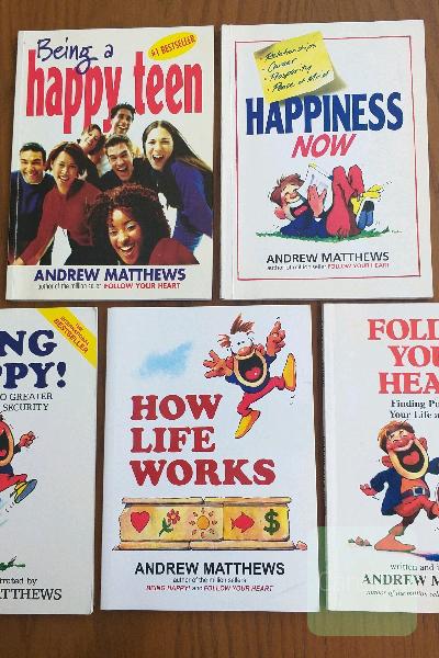 5 جلد از کتابهای زبان انگلیسی Andrew Matthews