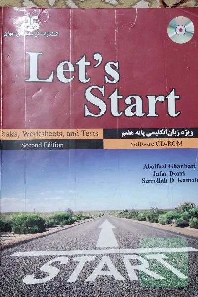 مجموعه‌ای از تمرین‌ها، فعالیت‌ها و آزمون‌های مختلف آموزشی برای زبان انگلیسی پایه هفتم = Let's start: tasks, worksheets, and tests for prospect 1