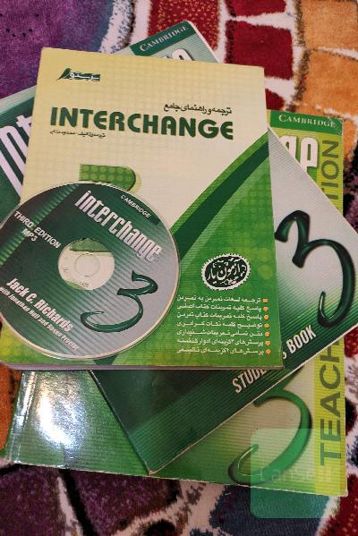 پکیج زبان interchange 3 همراه با سی دی و ترجمه و راهنمای جامع