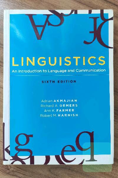 linguistics, an introduction to language and communication
