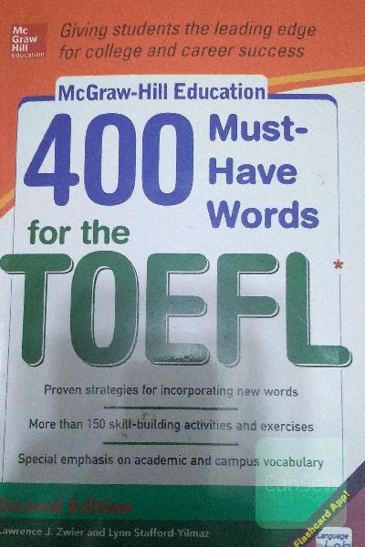 400 must-have words for the TOEFL